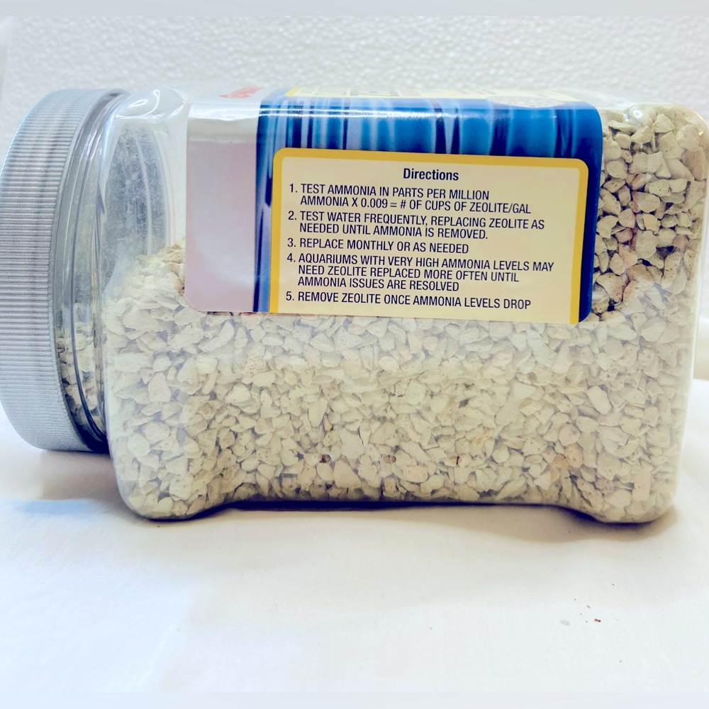 White Diamond® Media Clinoptilolite Zeolite Ammonia Neutralizing Crystals